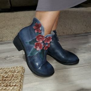 Socofy Floral Booties (39)